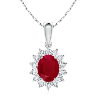 Oval AA Ruby