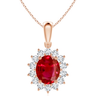 Oval AAA Ruby