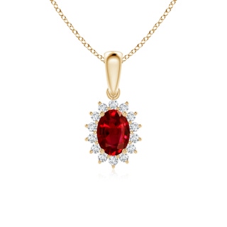 Oval AAAA Ruby
