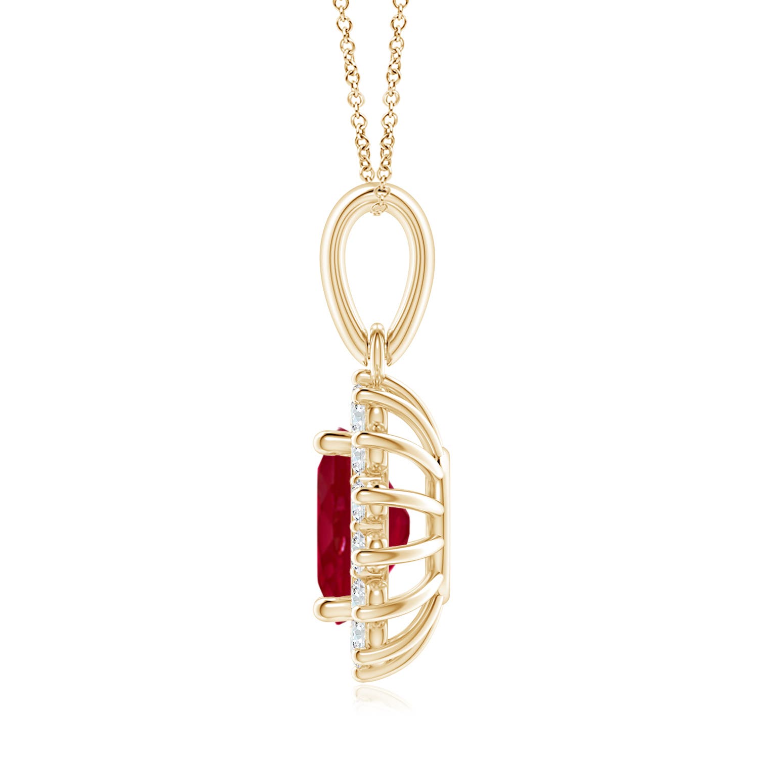 AA - Ruby / 2.49 CT / 14 KT Yellow Gold