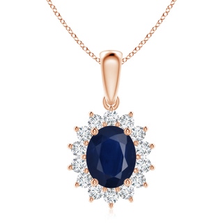 Oval A Blue Sapphire