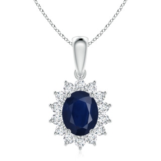 Oval A Blue Sapphire