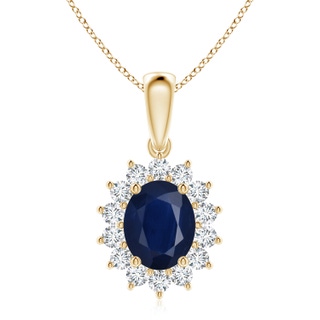 Oval A Blue Sapphire