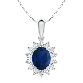 Oval AA Blue Sapphire