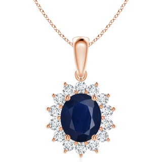 Oval A Blue Sapphire