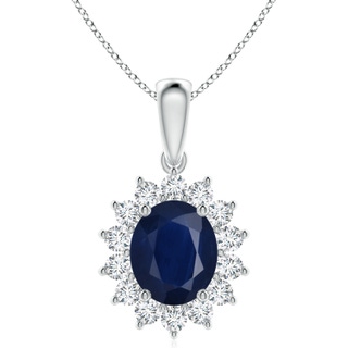 Oval A Blue Sapphire