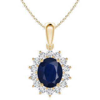 Oval A Blue Sapphire