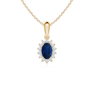 Oval AA Blue Sapphire