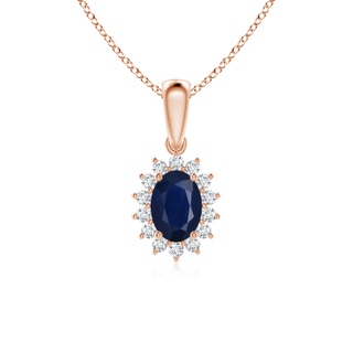 Oval A Blue Sapphire