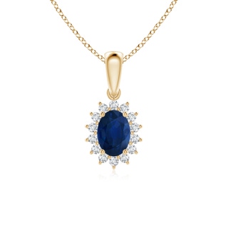 Oval AA Blue Sapphire