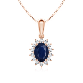 Oval A Blue Sapphire