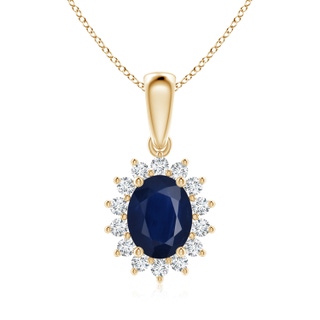 Oval A Blue Sapphire