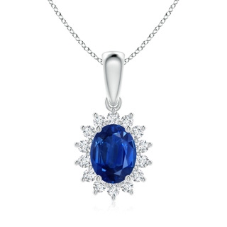 Oval AAA Blue Sapphire