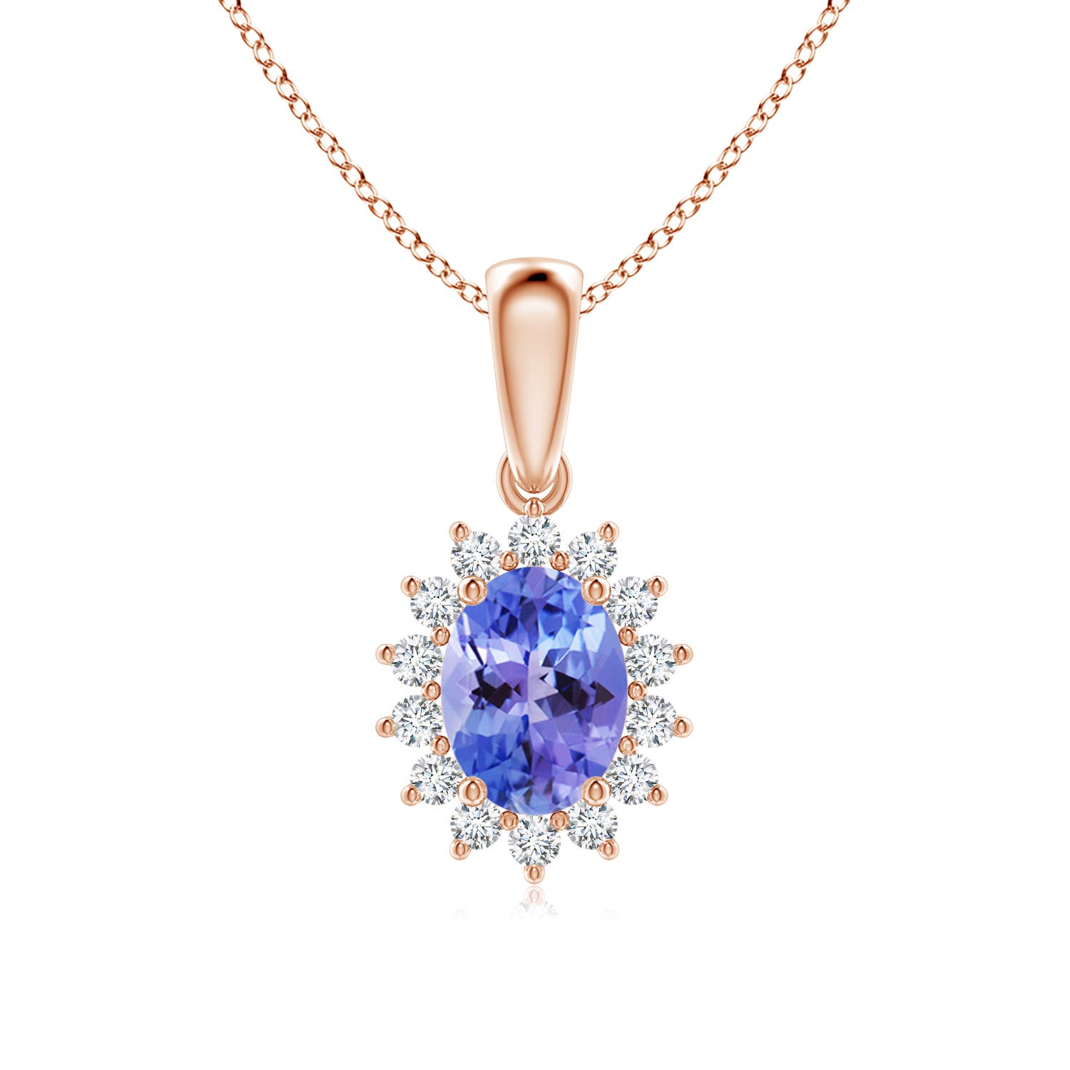 AA - Tanzanite / 1.54 CT / 14 KT Rose Gold