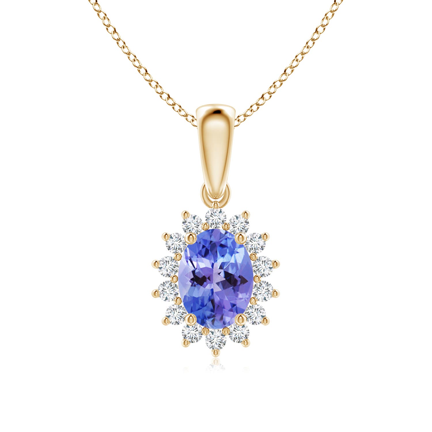 AA - Tanzanite / 1.54 CT / 14 KT Yellow Gold