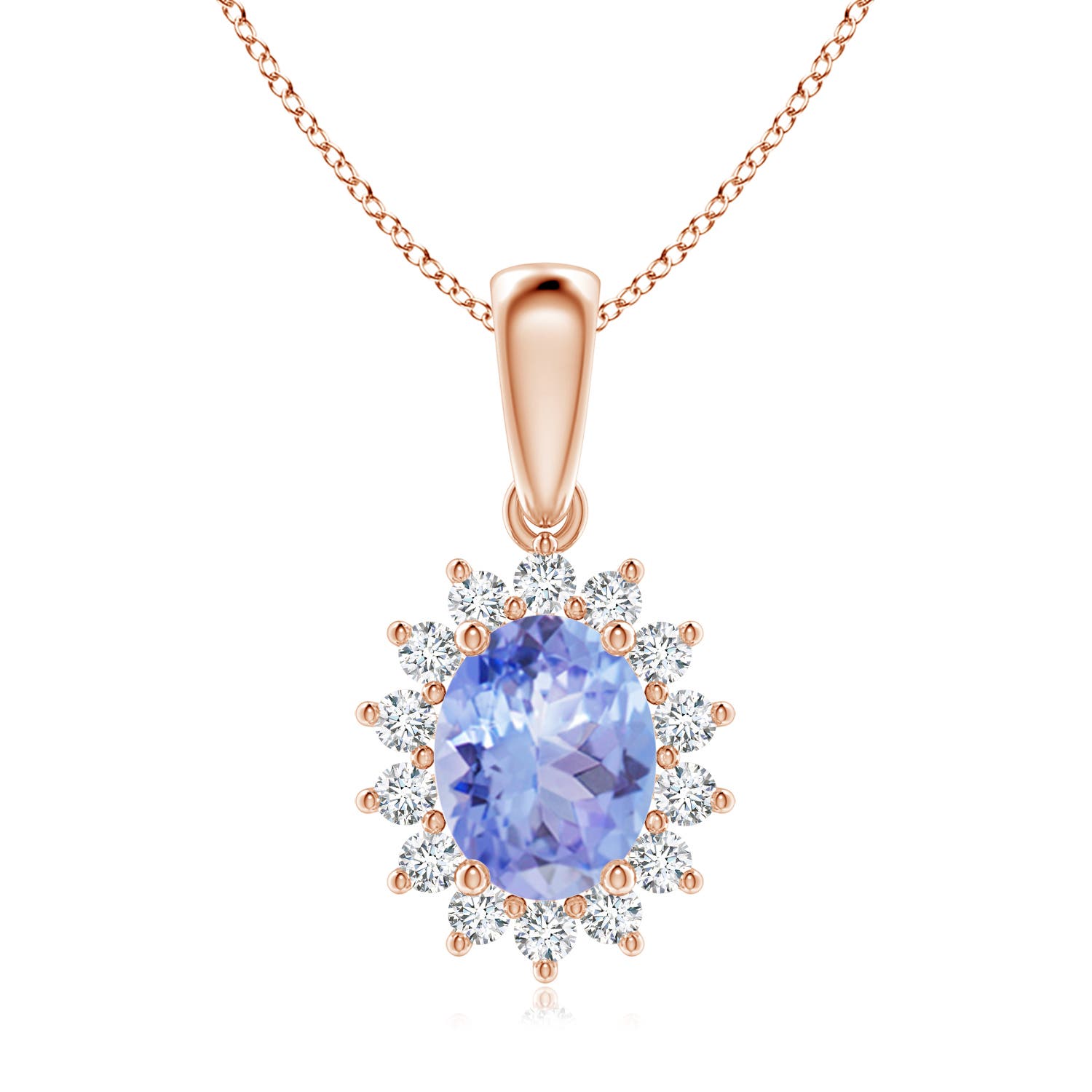 A - Tanzanite / 2.39 CT / 14 KT Rose Gold