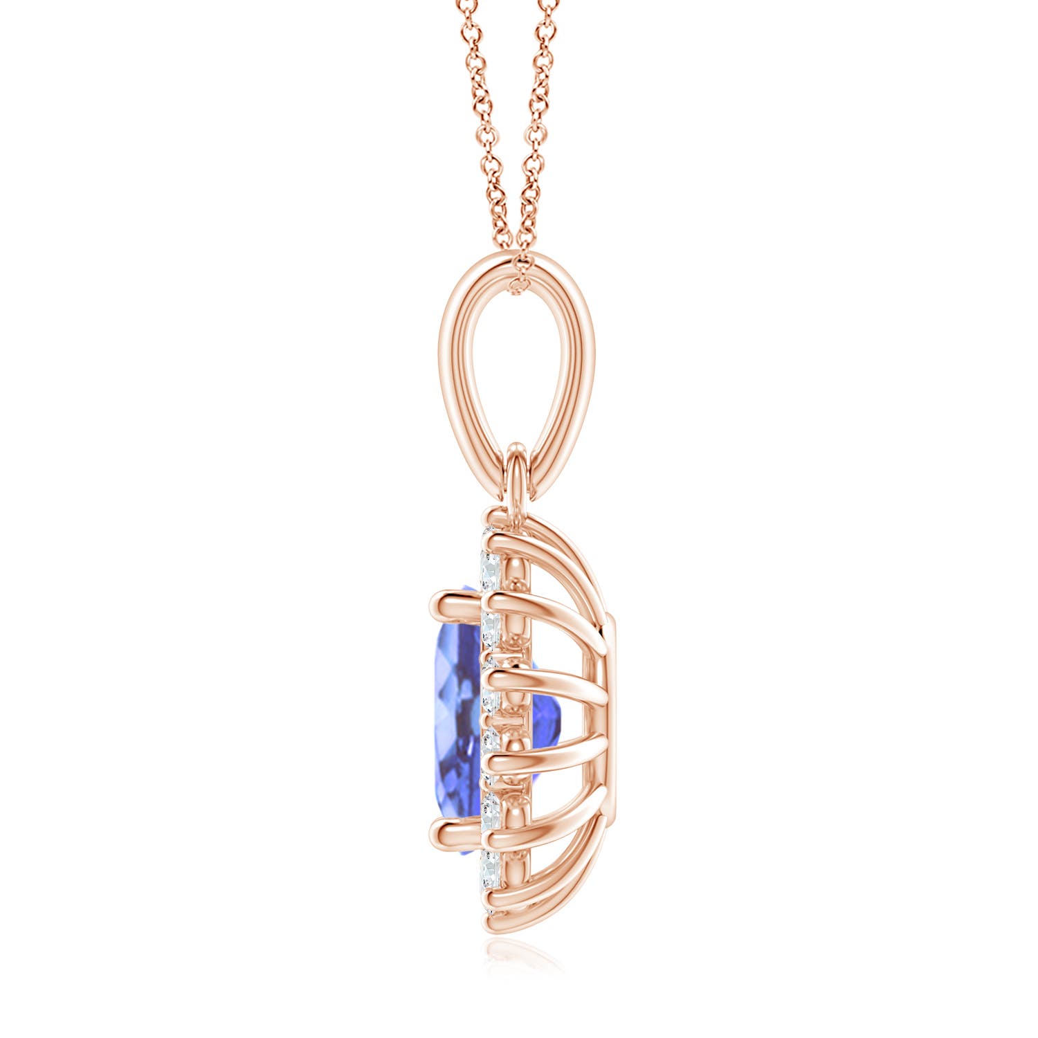 A - Tanzanite / 2.39 CT / 14 KT Rose Gold