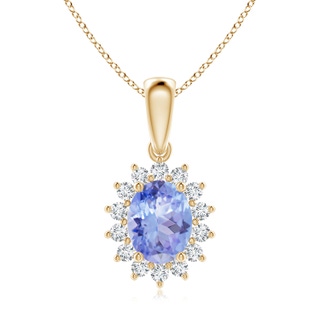 Oval A Tanzanite