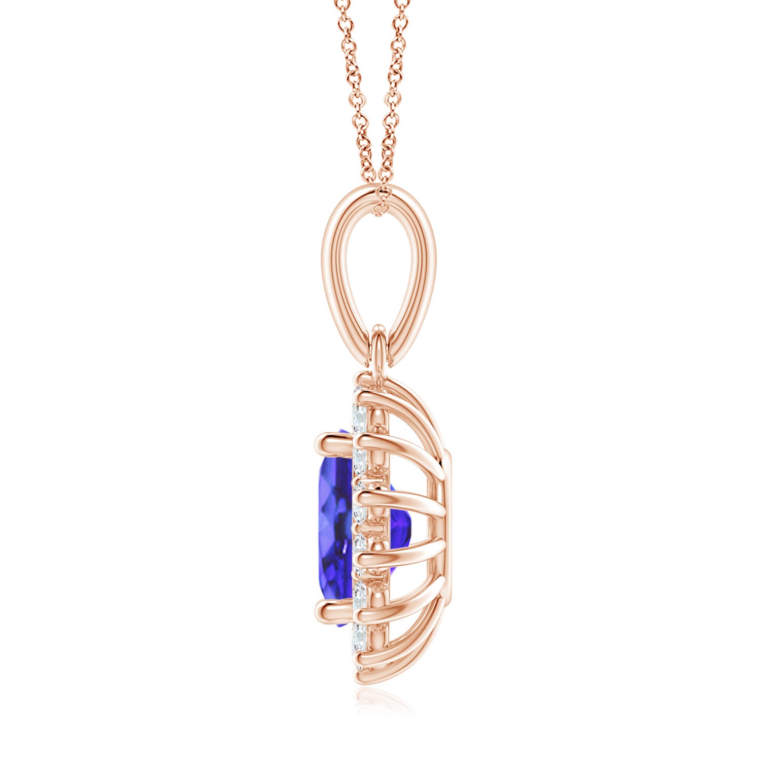 AA - Tanzanite / 2.39 CT / 14 KT Rose Gold