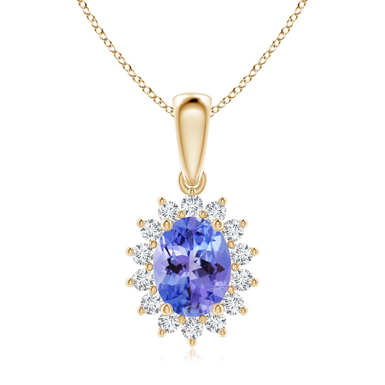 AA - Tanzanite / 2.39 CT / 14 KT Yellow Gold