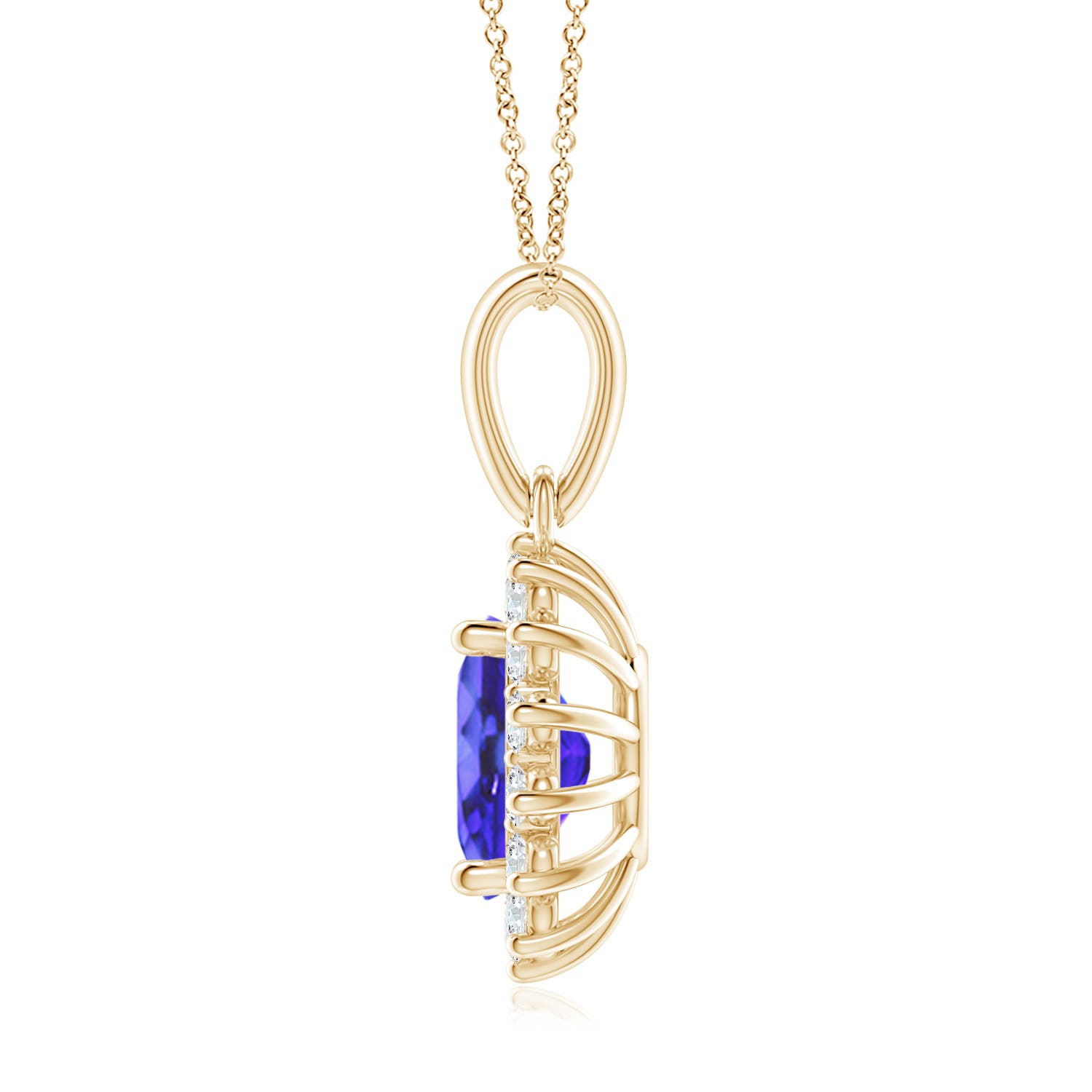 AA - Tanzanite / 2.39 CT / 14 KT Yellow Gold