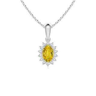 Oval AAAA Yellow Sapphire