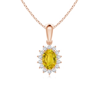 Oval AAAA Yellow Sapphire