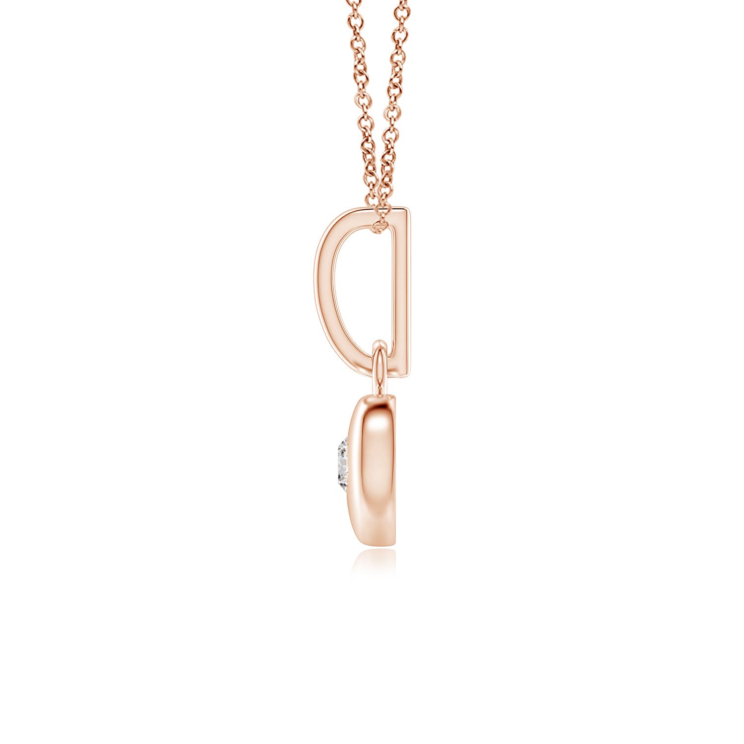 I-J, I1-I2 / 0.02 CT / 14 KT Rose Gold