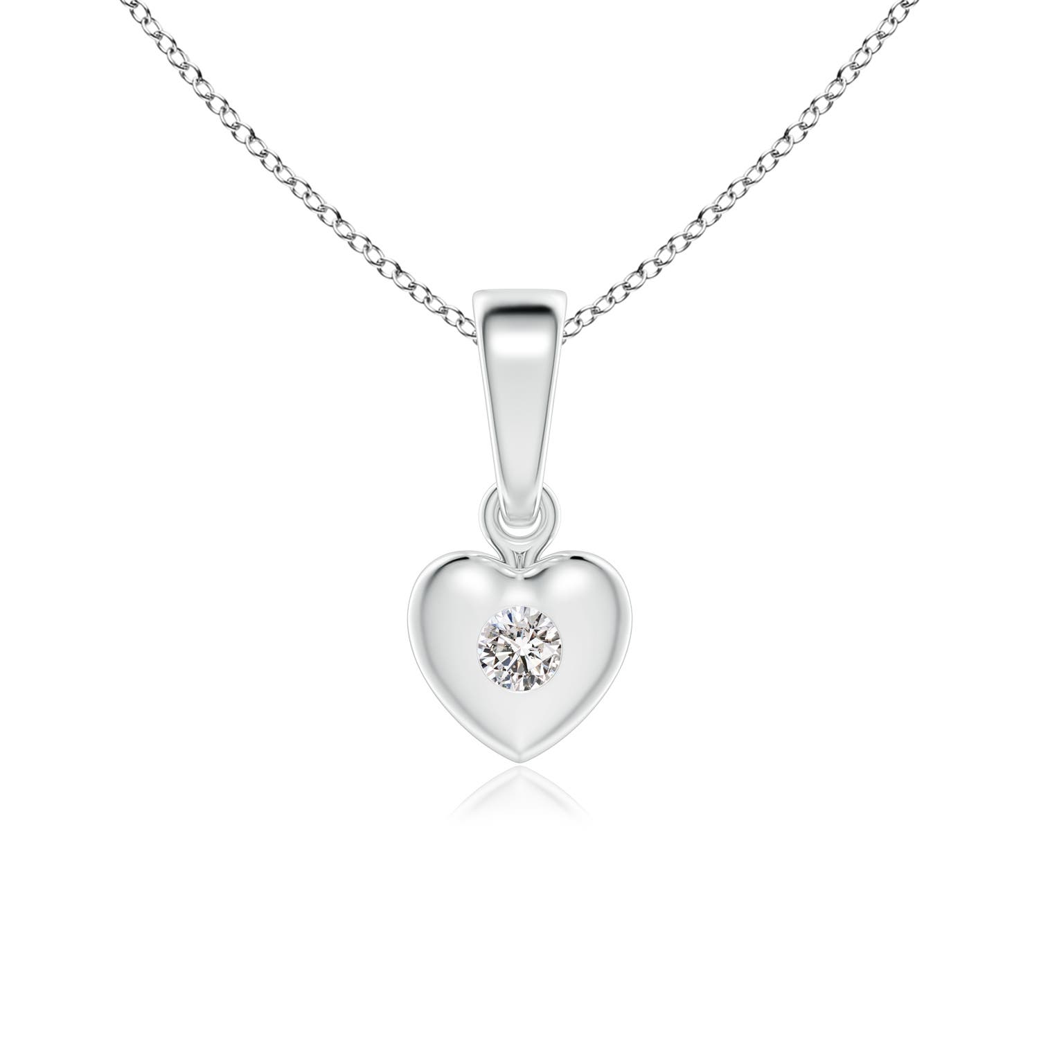 I-J, I1-I2 / 0.02 CT / 14 KT White Gold