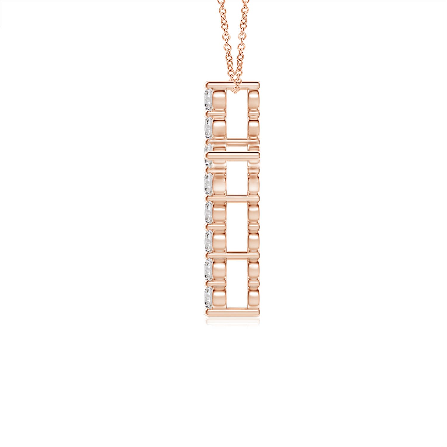 I-J, I1-I2 / 0.25 CT / 14 KT Rose Gold