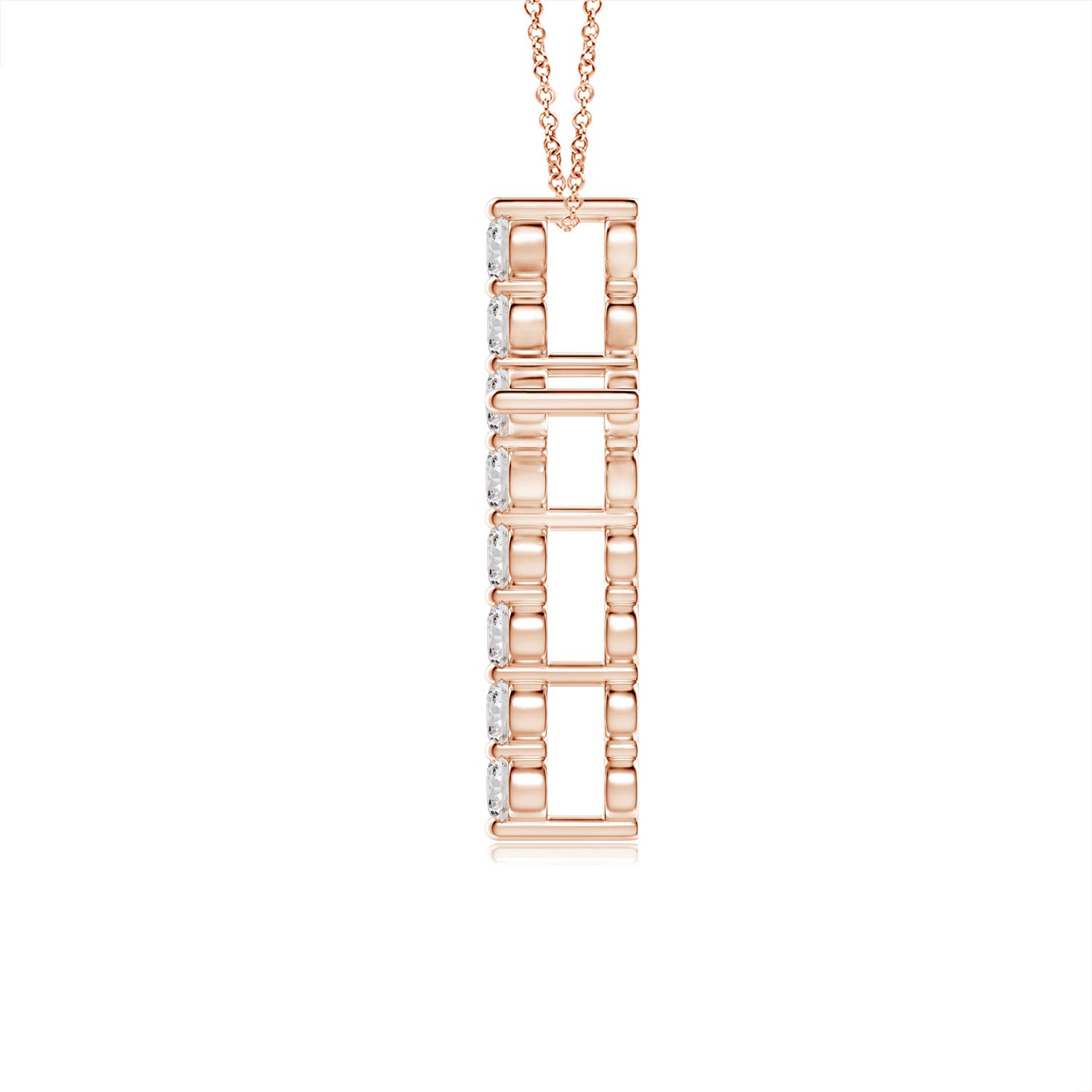 I-J, I1-I2 / 0.35 CT / 14 KT Rose Gold