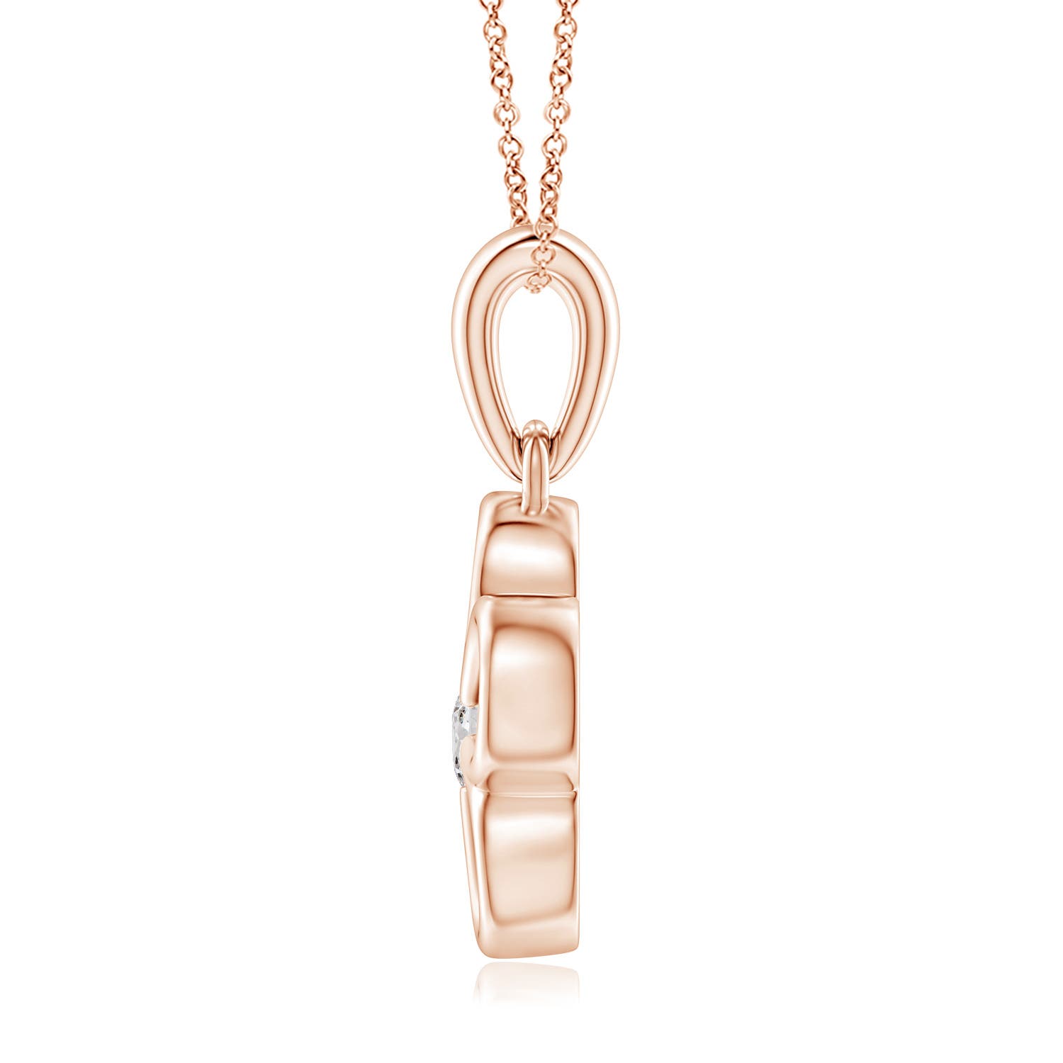 I-J, I1-I2 / 0.2 CT / 14 KT Rose Gold