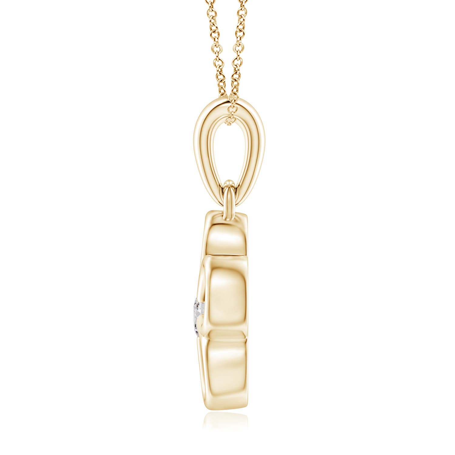 I-J, I1-I2 / 0.2 CT / 14 KT Yellow Gold