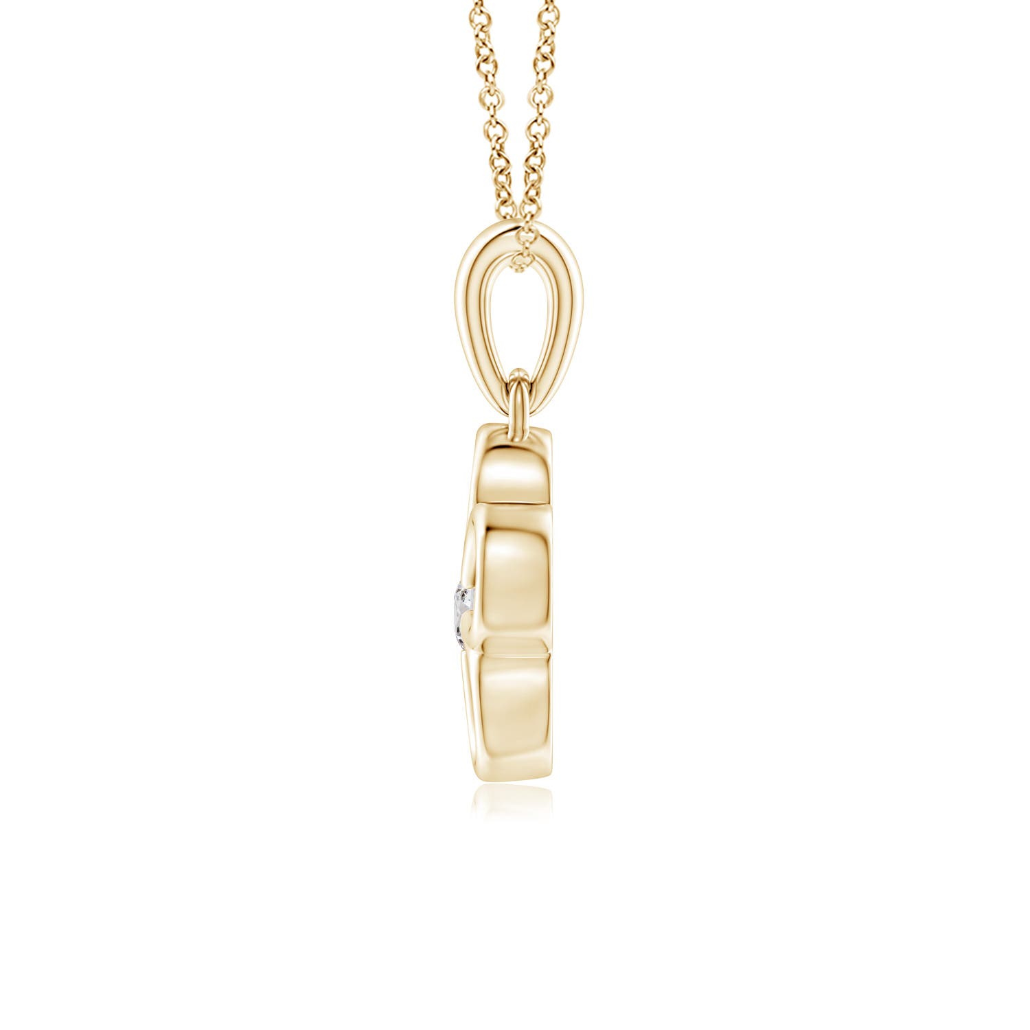 I-J, I1-I2 / 0.11 CT / 14 KT Yellow Gold