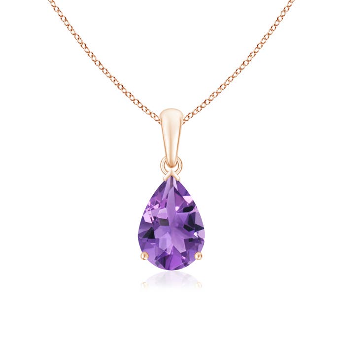 AA - Amethyst / 1.6 CT / 14 KT Rose Gold