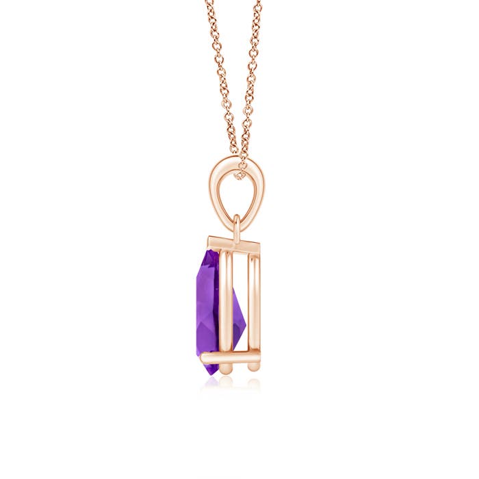 AAA - Amethyst / 1.6 CT / 14 KT Rose Gold