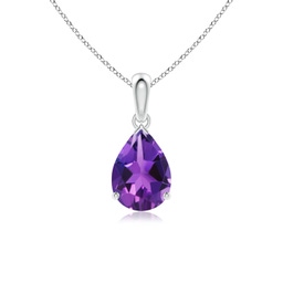 Platinum Amethyst Necklaces & Pendants