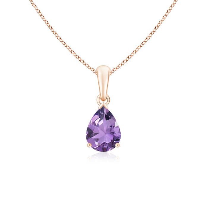 A - Amethyst / 1 CT / 14 KT Rose Gold