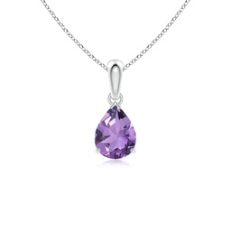 Solitaire Amethyst Solitaire Necklaces & Pendants