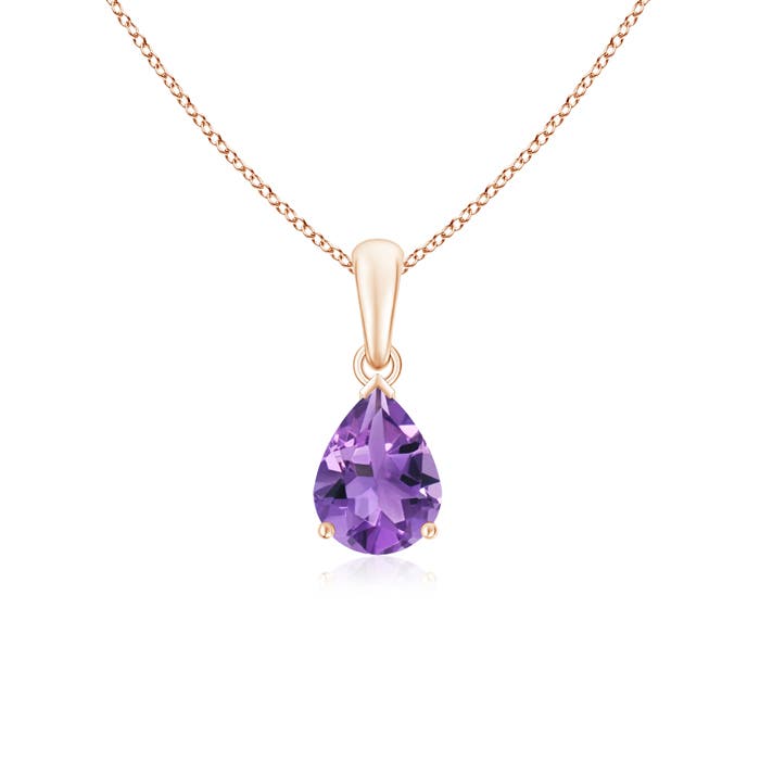 AA - Amethyst / 1 CT / 14 KT Rose Gold