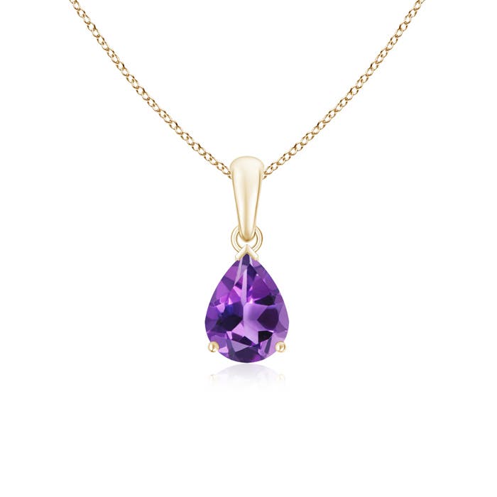 AAA - Amethyst / 1 CT / 14 KT Yellow Gold