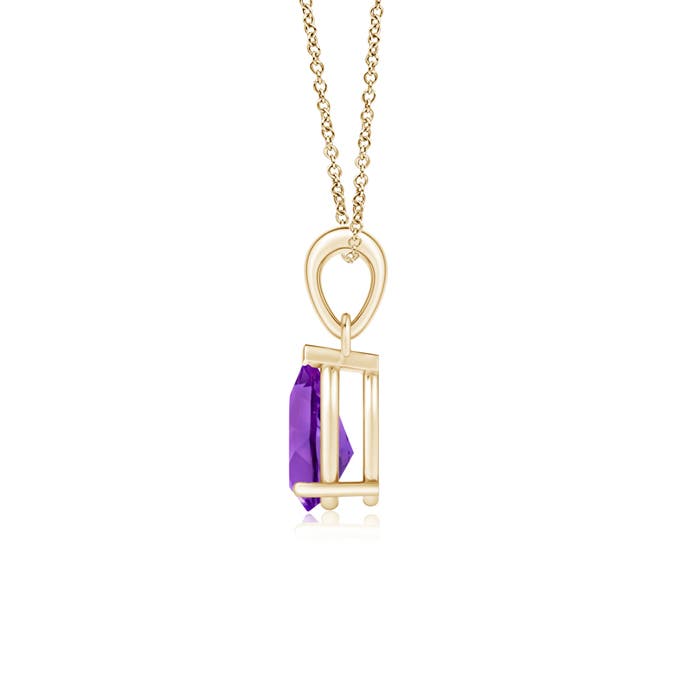 AAA - Amethyst / 1 CT / 14 KT Yellow Gold