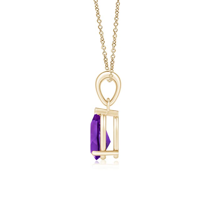 AAAA - Amethyst / 1 CT / 14 KT Yellow Gold