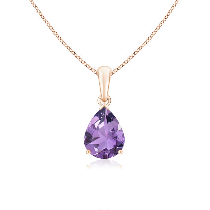 A - Amethyst / 1.5 CT / 14 KT Rose Gold