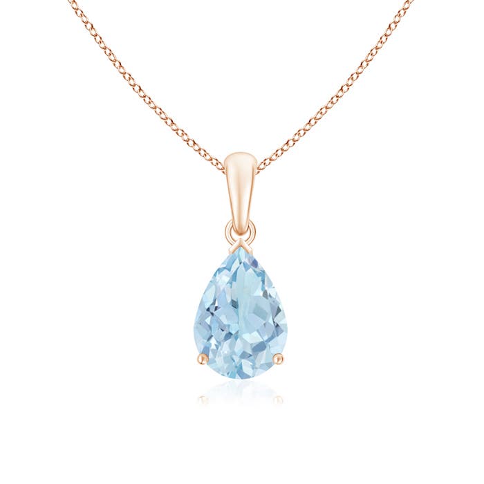 AA - Aquamarine / 1.6 CT / 14 KT Rose Gold