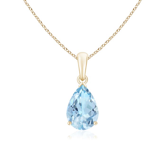 AAA - Aquamarine / 1.6 CT / 14 KT Yellow Gold