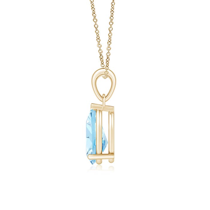 AAA - Aquamarine / 1.6 CT / 14 KT Yellow Gold