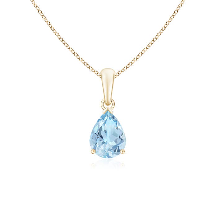 AAA - Aquamarine / 0.85 CT / 14 KT Yellow Gold