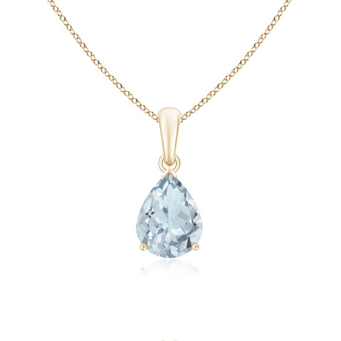 A - Aquamarine / 1.25 CT / 14 KT Yellow Gold