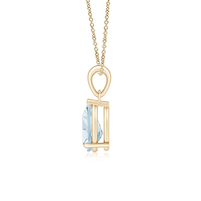 A - Aquamarine / 1.25 CT / 14 KT Yellow Gold